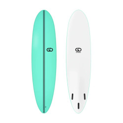 Planche surf GO SOFTBOARD Green White 6'4