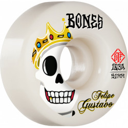BONES WHEELS (JEU DE 4) STF 51MM V1 GUSTAVO NOTORIOUS 103A