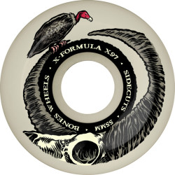 BONES WHEELS (JEU DE 4) XF 55MM V5 97A FLOOR HORNS SIDECUT