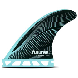 Ailerons surf thruster Honeycomb futures 5 Blue