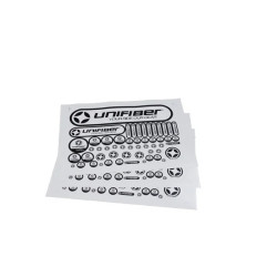 Unifiber Sticker Sheet White
