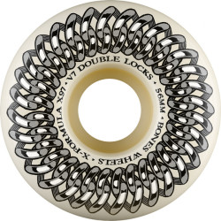 BONES WHEELS (JEU DE 4) XF 56MM V7 97A DOUBLE LOCK