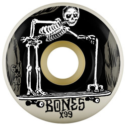 BONES WHEELS (JEU DE 4) XF 64MM X 40 99A BETTER SK8