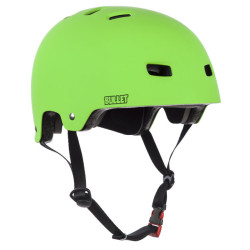 BULLET HELMET (CASQUE) GREEN MATT + MOUSSES - /XL