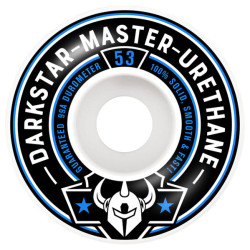 DARKSTAR WHEELS (JEU DE 4) 53MM RESPONDER BLUE 101A