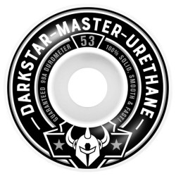 DARKSTAR WHEELS (JEU DE 4) 53MM RESPONDER SILVER 101A