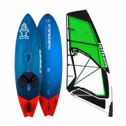 Pack windsurf Starboard Hyper Carbon 2024 Voile Loftsails Wavescape 2023