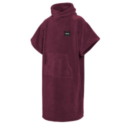 MYSTIC Poncho Teddy - Oxblood Red - O/S