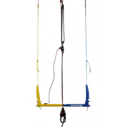 Barre Kitesurf Universelle KITE ATTITUDE Race Foil V2.2 60cm, Chicken Taille S, 17m de Lignes 300kg