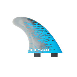 FCS PC-5 Blue Smoke Tri Retail Fins PC05-145-00-R