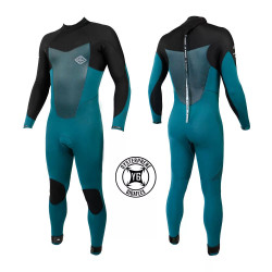 Combinaison intégrale SOORUZ Fighter 3/2 Backzip Blue L