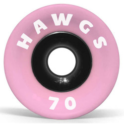 HAWGS WHEELS (JEU DE 4) 70MM SUPREMES 78A PINK
