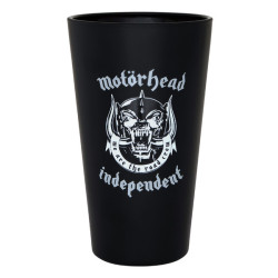 INDEPENDENT ACCESSOIRE MOTORHEAD WARPIG PINT GLASS BLACK