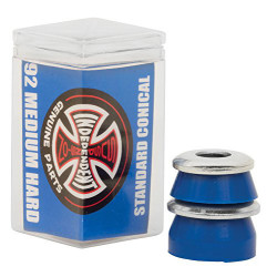 INDEPENDENT BUSHINGS (JEU DE 4) CONICAL MEDIUM HARD 92A BLUE