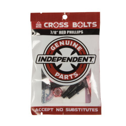 INDEPENDENT VISSERIE (JEU DE 8) PHILLIPS 0.878 BLACK RED