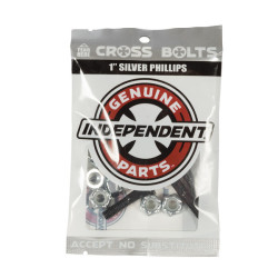 INDEPENDENT VISSERIE (JEU DE 8) PHILLIPS 1 BLACK SILVER