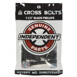 INDEPENDENT VISSERIE (JEU DE 8) PHILLIPS 1.5 POUCE BLACK