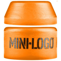MINI LOGO BUSHINGS (JEU DE 2 GOMMES) MEDIUM ORANGE