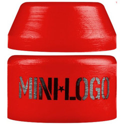 MINI LOGO BUSHINGS (JEU DE 2 GOMMES) HARD RED