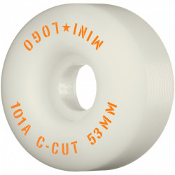 MINI LOGO WHEELS (JEU DE 4) 54MM C-CUT II 101A
