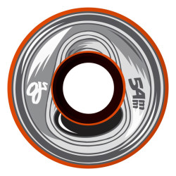 OJ WHEELS (JEU DE 4) 54MM FROZEN ENERGY KEYFRAME ORANGE 92A