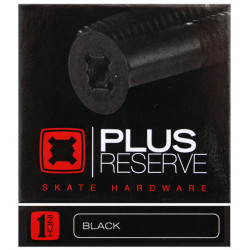 PLUS RESERVE VISSERIE (JEU DE 8) 1 POUCE BLACK