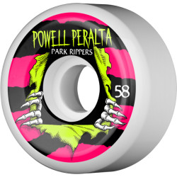POWELL WHEELS (JEU DE 4) 58MM PARK RIPPER II 103A