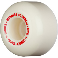 POWELL WHEELS (JEU DE 4) DRAGON 58MM X 37.5MM 93A NANO CUBIC