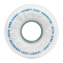 RICTA WHEELS (JEU DE 4) 52MM CLOUDS WHITE 78A