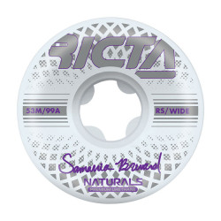 RICTA WHEELS (JEU DE 4) 53MM BREVARD REFLECTIVE NAT WIDE 99A
