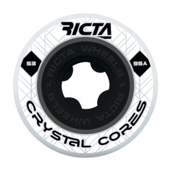 RICTA WHEELS (JEU DE 4) 53MM CRYSTAL CORES 95A