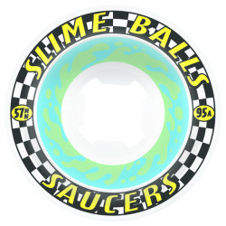SLIME BALLS WHEELS (JEU DE 4) 57MM SAUCERS 95A