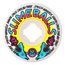 SLIME BALLS WHEELS (JEU DE 4) 60MM HERITAGE SHARK VOMITS 97A