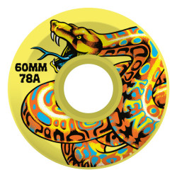 SLIME BALLS WHEELS (JEU DE 4) 60MM KENDALL SNAKE YELLOW 78A