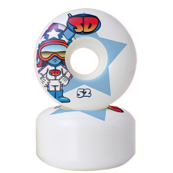 SPEED DEMONS WHEELS (JEU DE 4) 53MM STARS MULTI 101A