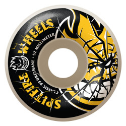 SPITFIRE WHEELS (JEU DE 4) 52MM 99D SHATTERED BIG HEAD WHITE