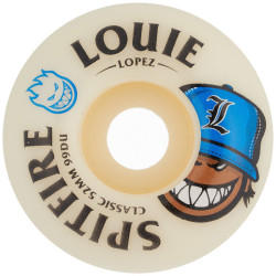 SPITFIRE WHEELS (JEU DE 4) 52MM F4 99D LOUIE BURN SQUAD CLSC