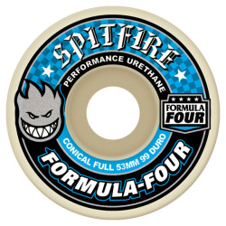 SPITFIRE WHEELS (JEU DE 4) 53MM F4 99D CONICAL FULL