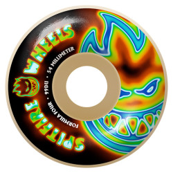 SPITFIRE WHEELS (JEU DE 4) 54MM F4 99D RADIOACTIVE BIGHEAD
