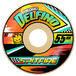 SPITFIRE WHEELS (JEU DE 4) 55MM F4 97D DELFINO TURBO RADIAL