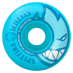 SPITFIRE WHEELS (JEU DE 4) 57MM 99D CLASSIC NEON BIGHEAD BLU