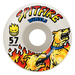 SPITFIRE WHEELS (JEU DE 4) 57MM 99D HELL HOUNDS CLASSIC