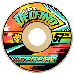 SPITFIRE WHEELS (JEU DE 4) 57MM F4 97D DELFINO TURBO RADIAL