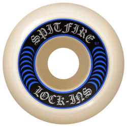 SPITFIRE WHEELS (JEU DE 4) 57MM F4 99D LOCK-INS NATURAL