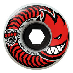 SPITFIRE WHEELS (JEU DE 4) 58MM 80HD CLASSIC FULL NATURAL