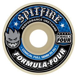 SPITFIRE WHEELS (JEU DE 4) 58MM F4 99D CONCL FULL
