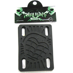 THUNDER PADS (JEU DE 2) 0.875 POUCE HARD BLACK