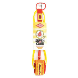 Leash surf OCEAN & EARTH Heritage Series Regular 7mm 9' Jaune