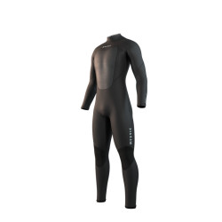 Mystic Brand Fullsuit 3/2mm Bzip Flatlock - Black