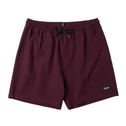 Mystic Brand Structure Swim Short - Oxblood Red